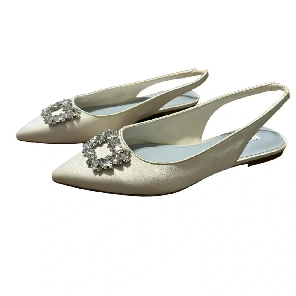 Nine West Womens Blingy Ballet Flat‎